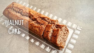 Simple Walnut Cake Recipe  The Best Walnut Cake Quick And Festive  Baking Time [upl. by Jeanine]