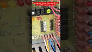 Package unit Control Thermostat RYGCW control information learn part2 [upl. by Lurie]