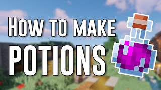 How to Make Potions in Minecraft  Brewing Guide for Every Potion [upl. by Eulalie]