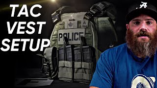 FUGITIVE Task Force Officer Shares Tac Vest Setup  Police Technique [upl. by Sheff493]