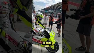 Andrea Iannones First Try  vr46racingteam malaysiagp ducati [upl. by Giorgio]