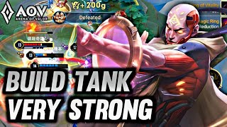 Jinna Build Tank very strong  Arena of valor  LiênQuânMobile  RoV  傳說對決 [upl. by Rapsac]