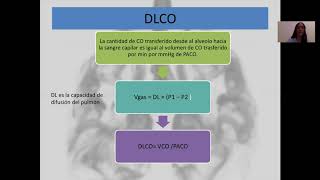 Continuación clase Pruebas de función pulmonar UDH DLCOVolúmenes pulmonares [upl. by Amsirhc]