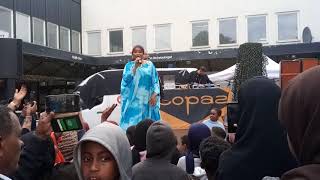 FADUMIINA HILOWLE quotsomali music livequot Rinkeby Soundfest part 6 Stockholm 1282023 [upl. by Ynnattirb]