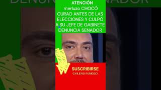 🤔🤔😱😱CHOCO CURAO EL merluzo DENUNCIA SENADOR shorts trending youtubeshorts short shortvideo [upl. by Worlock291]