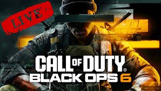 Call Of Duty Black Ops 6 🔴Live🔴 [upl. by Meekyh243]