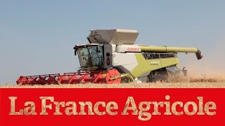 Test Drive  Claas LEXION 8900 la plus grosse moissonneuse du monde [upl. by Senskell]