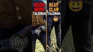 RDR2 Bear Claw Talisman  Bison Horn Talisman Crafting Guide rdr2 gaming arthurmorgan [upl. by Nerreg705]