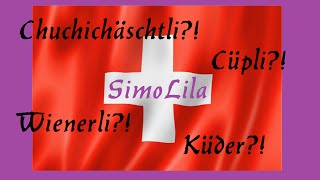 Schweizer Dialekte vs Deutsch ¦¦ SimoLila [upl. by Regor]