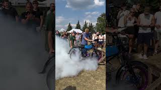 Burnout beim Simsontreffen Ponickau simson simsontuning viralvideo bikelife simsontreffen bike [upl. by Rexanna302]