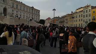 Lisboa Queremos mais Abril Aqui Manif Estudantes PTrevolutionTV AltPT indymediaPT [upl. by Ysak207]