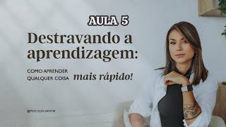 AULA 5 ANIQUILANDO MITOS DA APRENDIZAGEM [upl. by Tini]