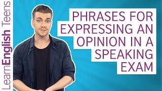 Phrases for expressing an opinion [upl. by Cecile]