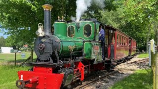 Bredgar amp Wormshill Light Railway  1940s Day  020624 [upl. by Doig]