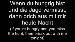 Oomph  Brich aus Lyrics w English Translation [upl. by Aivilo78]