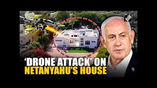 Hezbollah drone Netanyahus Northern Israel Residence Targeted for the Second Time news [upl. by Hayouqes141]