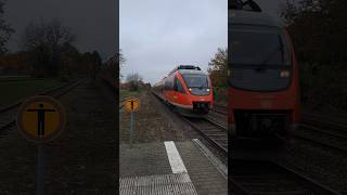 Quitschender BR 644 040 amp BR 644 524 der Deutsche Bahn in Grenzach trainspotting shorts yt [upl. by Addiel]