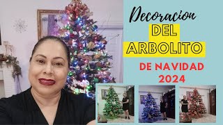 Decoracion del Arbolito de Navidad 2024 [upl. by Aylat]