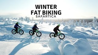 Fat biking in Yllas area [upl. by Srednas]