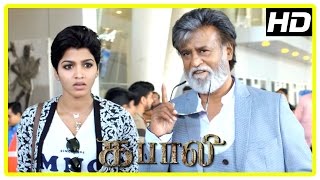 Kabali Tamil Movie  Action Scenes  Rajinikanth  Kishore  Dinesh  Dhansika  Winston Chao [upl. by Atikehs891]