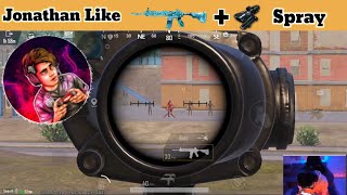 Jonathan Like M4 Burst 🥵 International Player M4 Burst  Vision X Gaming [upl. by Ialohcin132]