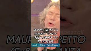 Mauro Repetto ex 883 canta quotFinalmente tuquot in una versione inedita in Inglese [upl. by Etteoj]