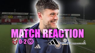 Stefan Mols vs Scarborough Athletic  Reaction  Vanarama National League North [upl. by Naesar]