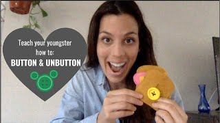 Quick  EASY steps to teach your youngster how to button amp unbutton [upl. by Carolyne467]