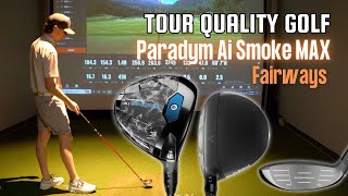 Callaway Paradym Ai Smoke Max Fairway wood vs Paradym Fairway Wood Who Wins This [upl. by Pontius]