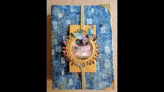 Gustav Klimt Junk Journal Stamperia [upl. by Naitirb]