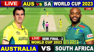 Live AUS Vs SA ICC World Cup 2023  Live Match Centre  Australia Vs South Africa  2nd Inning [upl. by Venn439]