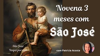 Novena 3 Meses com São José 3101 sãojosé novenaasãojosé [upl. by Sorci62]