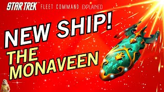 NEW SHIP Introducing the Monaveen  How to play Star Trek Fleet Command  Outside Views STFC [upl. by Nnaeirelav]