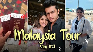 මෙන්න මෙහෙමයි අපි මැලේසියාවට ගියේ 🇲🇾✈️ Malaysia tour with Lav amp Geha ♥️ Vlog 01 [upl. by Aihsyla471]