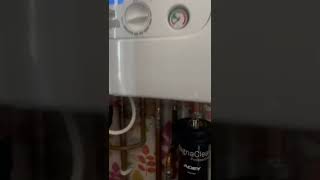 How to top up your Combi boiler pressure Baxi 600800 fault 118 [upl. by Annoerb765]