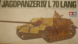 Tamiya Jagpanzer IV L70  Kit Review [upl. by Seldon]