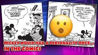 Mickey Mouse Actually Had a Personality In the Comics [upl. by Gusti]