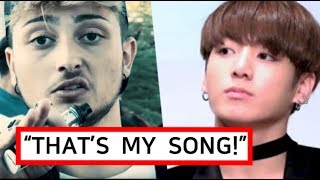 Italian Singer Sniped at BTS Plagiarism and Crazy remarks made ARMY Furious [upl. by Dnomyar636]