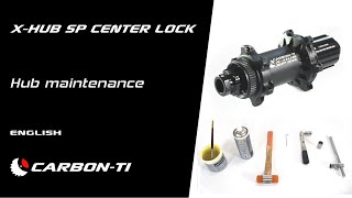 XHub SP Center Lock Hub maintenance [upl. by Aivatan846]