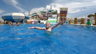 SplashWorld Tofinis Cyprus Ayia Napa Water Park  2023 4K [upl. by Carena]