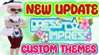 NEW UPDATE BUYING CUSTOM THEMES 5 DRESS CODES IMPRESS DRESS ROBLOX FASHION [upl. by Formenti]