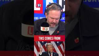 James OBrien officially confirms Donald Trump as US President  LBC [upl. by Udenihc]