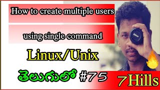 How to create multiple users using a single command  Linux in Telugu  Linux realtime IssuesTasks [upl. by Brebner595]