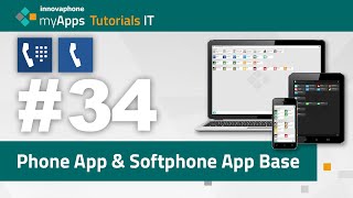 34 myApps tutorial  Phone App amp Softphone App Funzioni Base 14r2  IT [upl. by Ferdinanda]