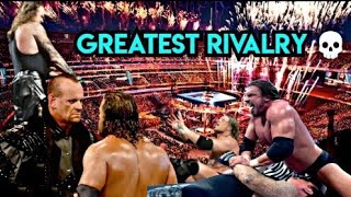 The Undertaker vs Triple h Bloody iconic rivalries in wwe [upl. by Aihtnyc923]