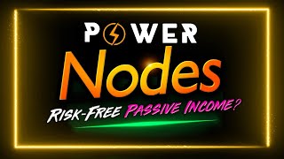 POWER NODES Earn 800 a Month While You Sleep Power Nodes Strategy [upl. by Gemmell]