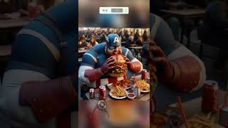 Superheroes Fat with a Big Appetite 🤮😱🔥 Marvel Dc characters shorts marvel dc avengers [upl. by Rahr792]