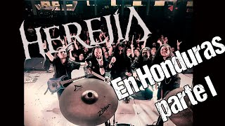 Herejía en el Honduras Death Fest  Drummer Vlog [upl. by Kcirrag]