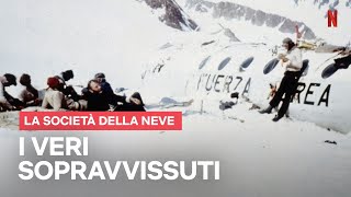 I SOPRAVVISSUTI allINCIDENTE AEREO racconta la storia de LA SOCIETÀ DELLA NEVE Netflix Italia [upl. by Skerl311]