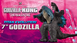 Playmates Toys Titan Evolution Godzilla Figure Trailer  Godzilla X Kong The New Empire [upl. by Hcire]